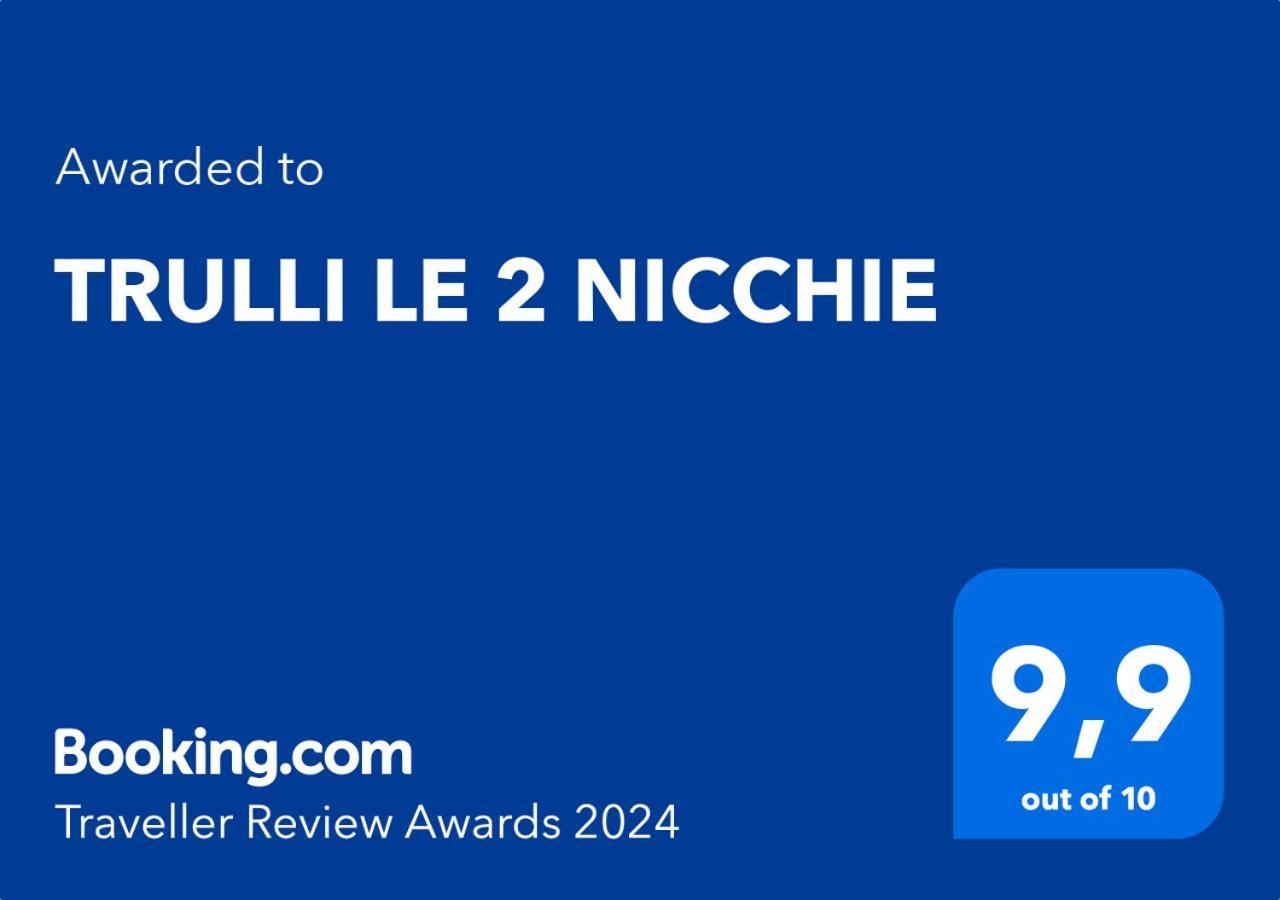 הוילה לוקורוטונדו Trulli Le 2 Nicchie מראה חיצוני תמונה